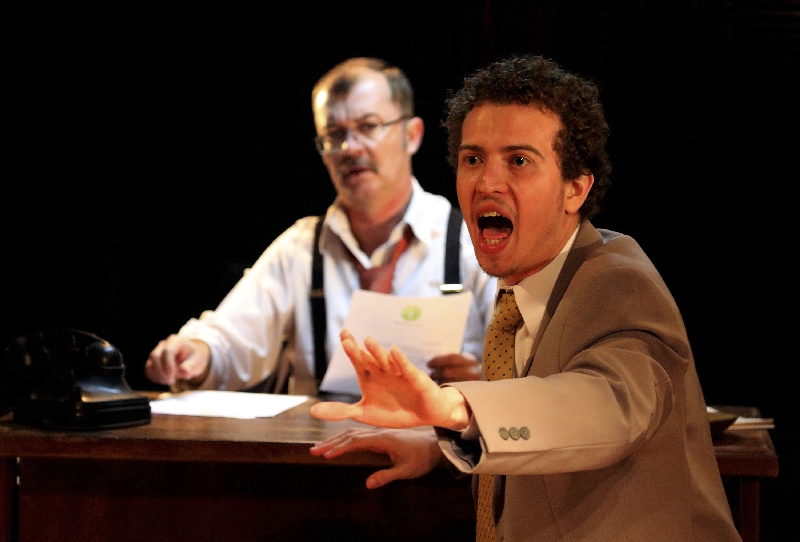 Wellington Silva (à esq.) e Robysom Souza: provocações | Chico Nogueira/Divulgação