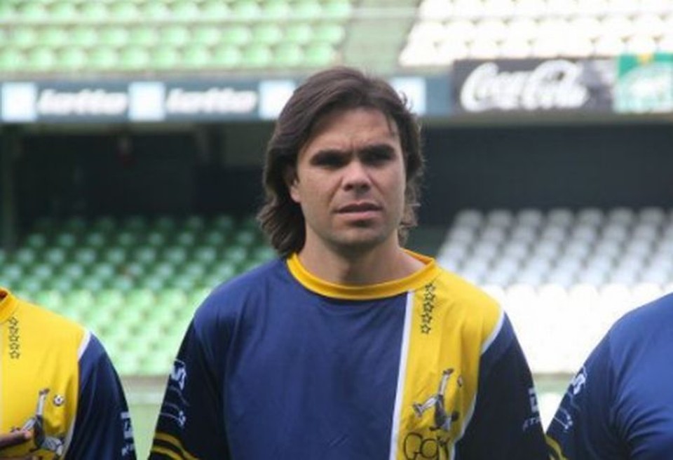 Alexandre Luz, ex-zagueiro do Coritiba, sofreu lesão similar a de Neymar em 2004 | Arquivo pessoal