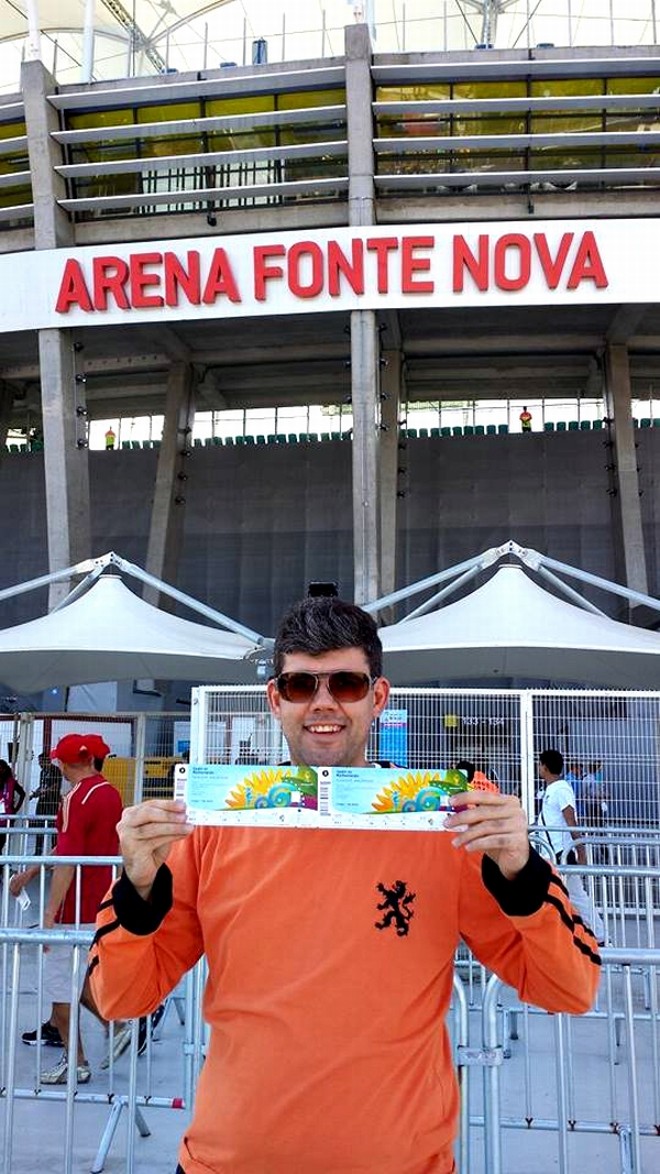 13/06 - Espanha 1 x 5 Holanda (Salvador) |