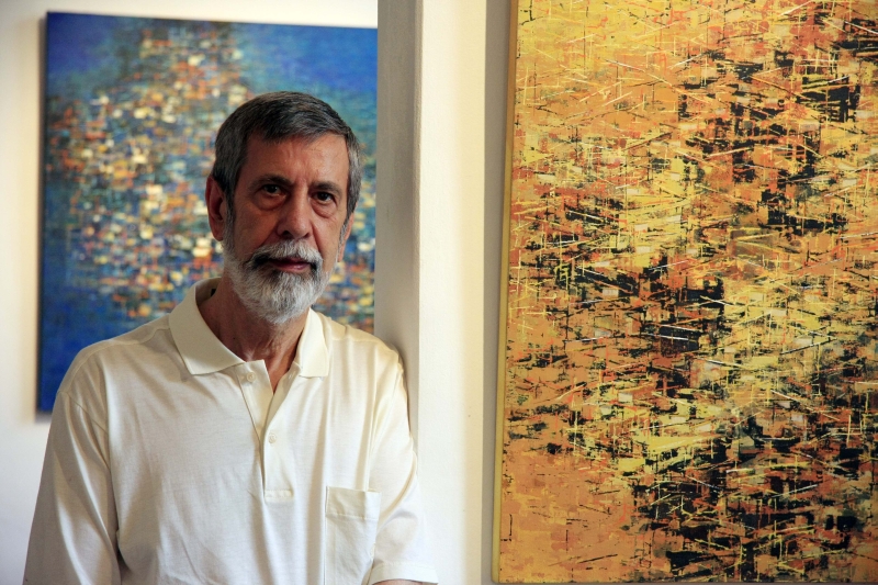 Domício Pedroso foi pioneiro do abstracionismo no Paraná | Daniel Derevecki/Arquivo/Gazeta do Povo
