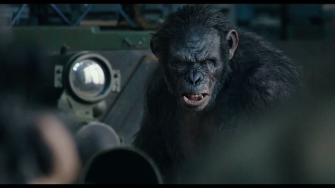 O vilão Koba (Toby Kebbell) convence os macacos a atacarem os humanos | 