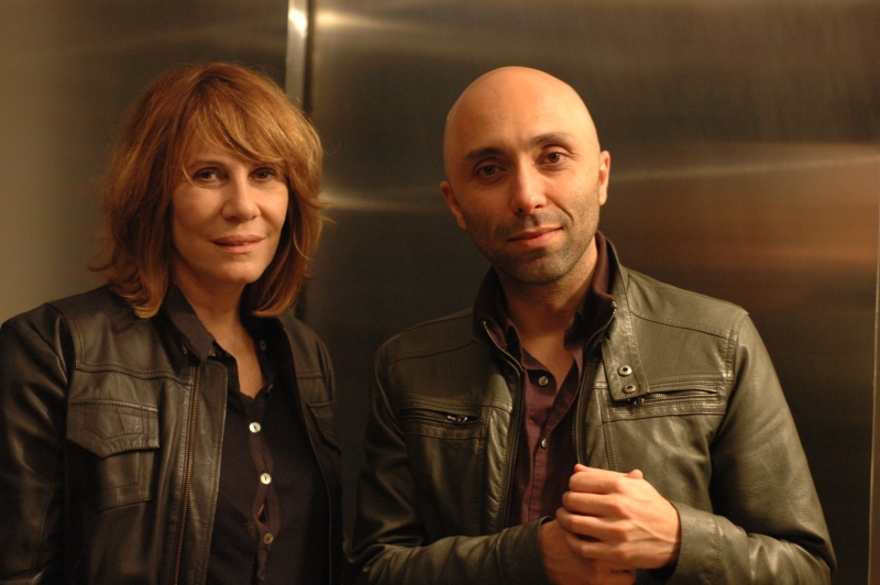 A atriz Renata Sorrah e o diretor Marcio Abreu, da Companhia Brasileira de Teatro | Fotos: Sandra Delgado/Divulgação