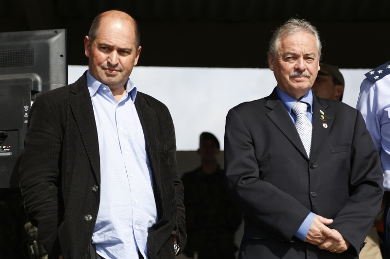 Reginaldo Cordeiro e Mário Celso Cunha, os secretários da Copa de Curitiba e do Paraná | Henry Milleo/ Gazeta do Povo