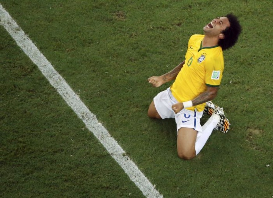 O lateral Marcelo perdeu o avô neste sábado | REUTERS / Fabrizio Bensch