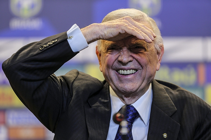 O presidente da CBF, José Maria Marin, será o encarregado de anunciar o novo treinador. | EFE/Antonio Lacerda