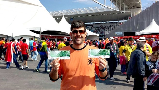 23/06 - Holanda 2 x 0 Chile (São Paulo) |
