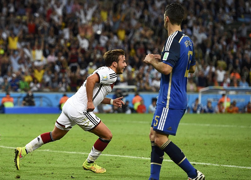Mario Götze fez o gol de número 171da Copa de 2014, igualando recorde de 1998 | Reuters