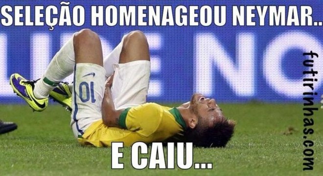 Neymar não foi poupado, ainda que não tenha jogado | 