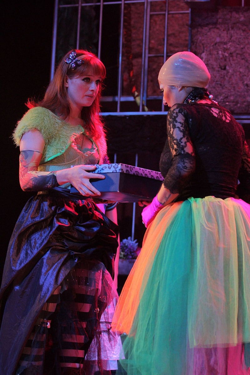 Cena do espetáculo Rapunzel, que tem apresentações no sábado e no domingo | Divulgação