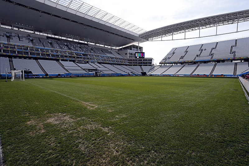 Itaquerão receberá seu primeiro clássico no domingo, mas orientação de organizada do Palmeiras traz tensão | Albari Rosa / Gazeta do Povo