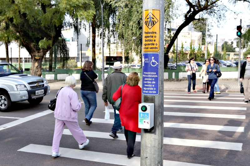 Dispositivo é acionado por cartão emitido para idosos | Cesar Brustolin/SMCS