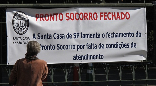A Santa Casa de São Paulo sofre com o acúmulo de dívidas | Carlos Severo/Fotos Públicas