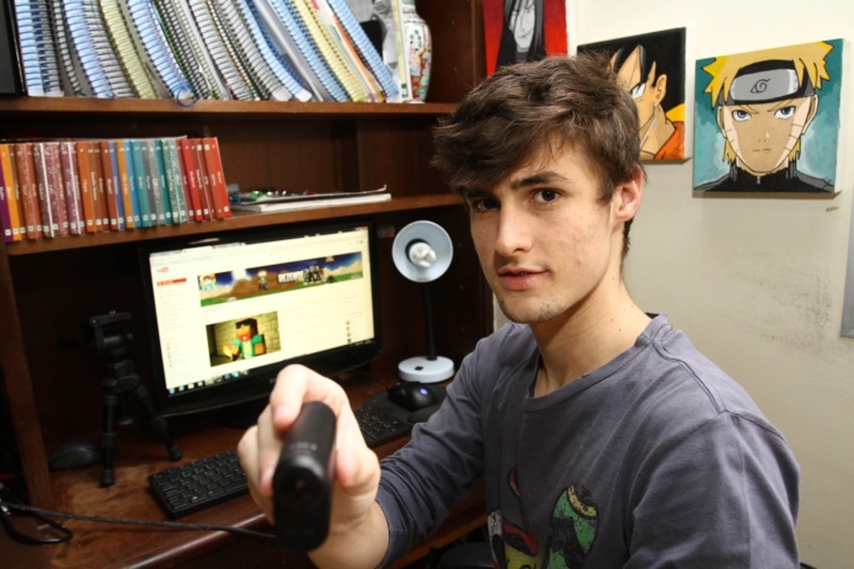 O canal de Pedro Rezende está em terceiro no ranking dos mais vistos do YouTube | Roberto Custódio/ Gazeta do Povo
