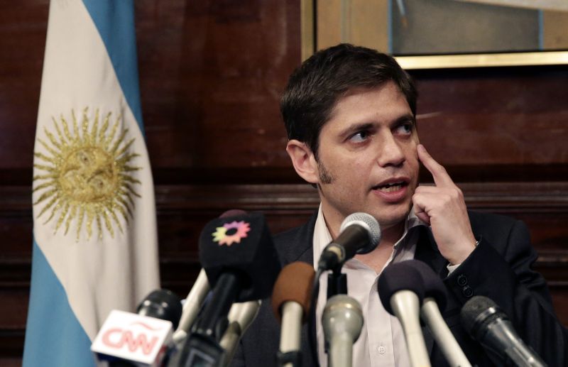 Axel Kicillof, ministro da Economia argentino, nega que o país tenha dado calote | Jason Szenes/Efe