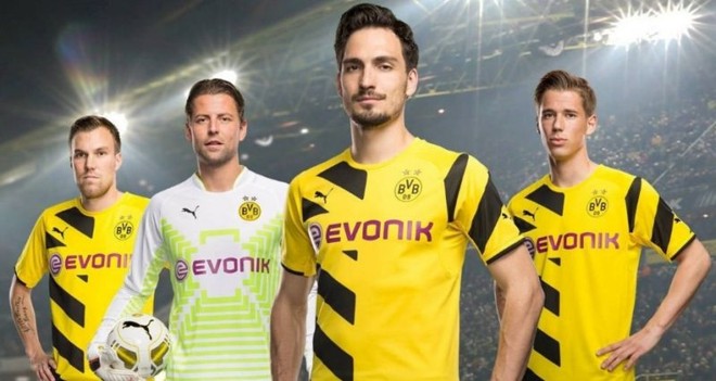 Uniforme do alemão Borussia Dortmund para a próxima temporada | 