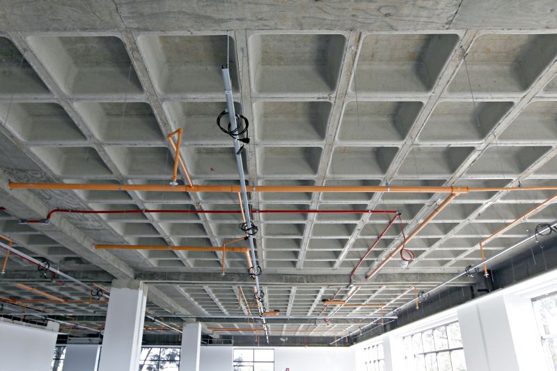 Curitiba Office Park (COP) possui sprinklers, sistemas de combate a incêndio da norma americana | Fotos: Antônio More/Gazeta do Povo