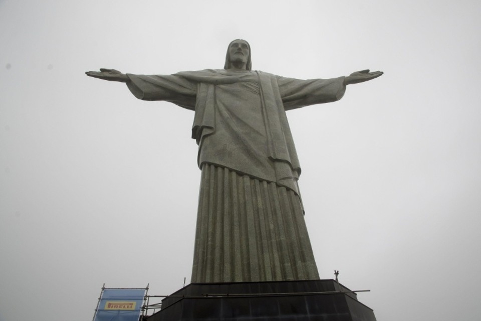 Termina a restauração do Cristo Redentor | ERBS Jr / Frame _/Agência O Globo