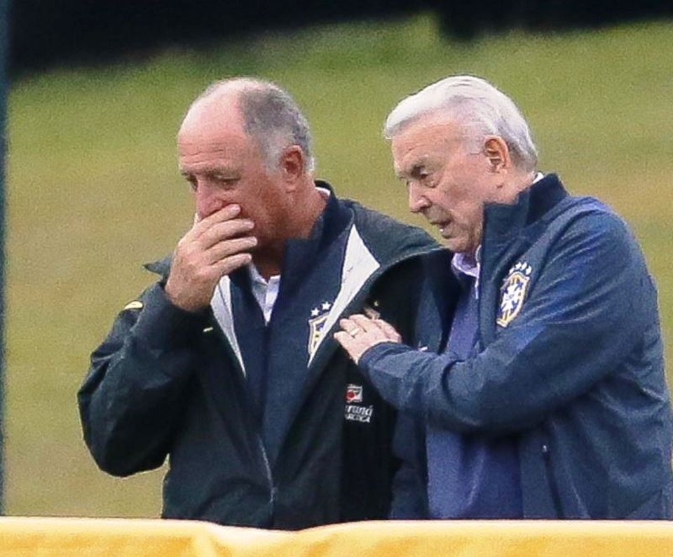Pelo acerto que tinha com a CBF, o trabalho de Felipão se encerraria ao fim da Copa | Folhapress