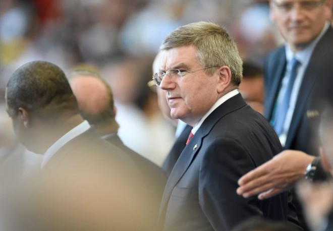 Alemão Thomas Bach, presidente do Comitê Olímpico Internacional | 