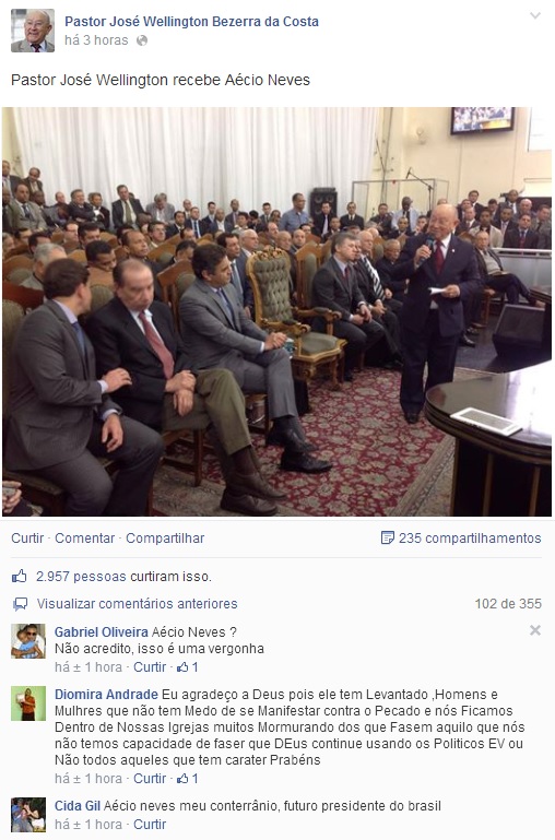 | Reprodução/Facebook