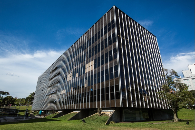Fachada do Ministério Público. | Brunno Covello/ Gazeta do Povo