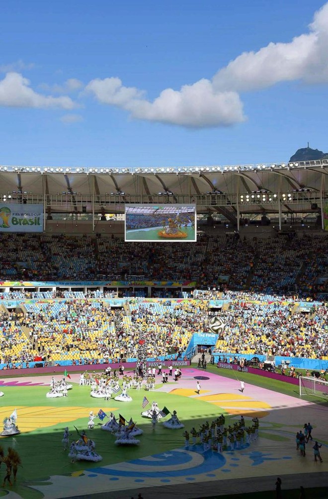 Torcida no encerramento da Copa no Maracanã | 
