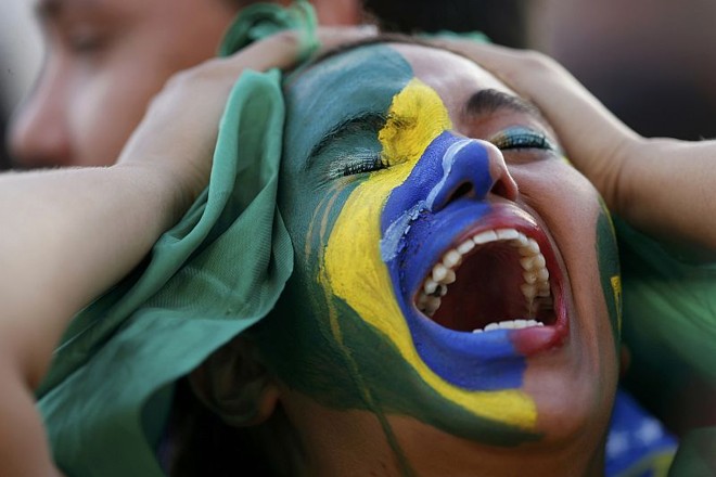 Fãs do Brasil lamentam a vitória da Alemanha na semifinal | 