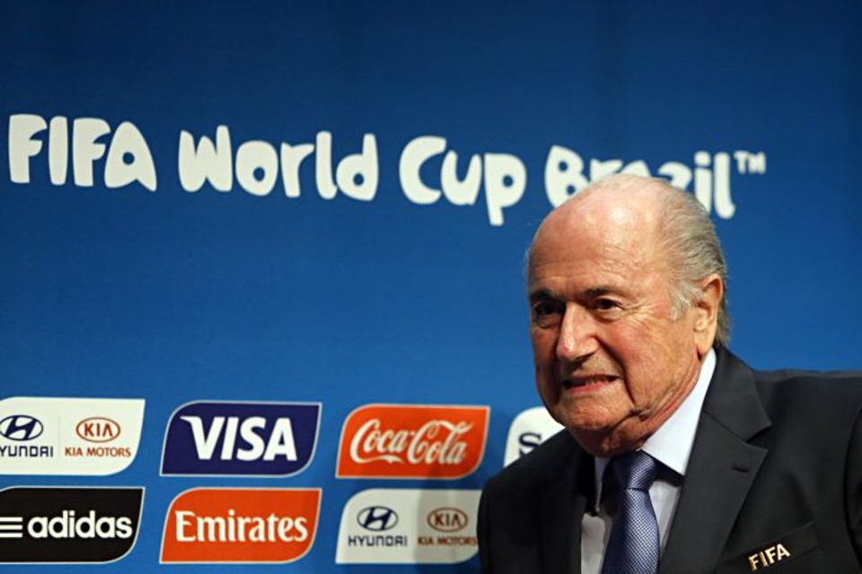 'Foi a melhor Copa em que eu estive', diz Blatter Na Fifa desde 1975, Blatter aponta que a Copa no Brasil é o melhor mundial que já acompanhou | Albari Rosa/Gazeta do Povo