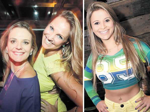 Mais uma vez a torcida fez sua parte ontem em todo o país, onde quer que houvesse um brasileiro. Antes do jogo, o clima era de pura alegria, como se vê pelas caras felizes de Cecília Cavalcanti e Fernanda Mabalin (à esq.), no Bar +55, e Maria Angélica Rosa no TAJ |