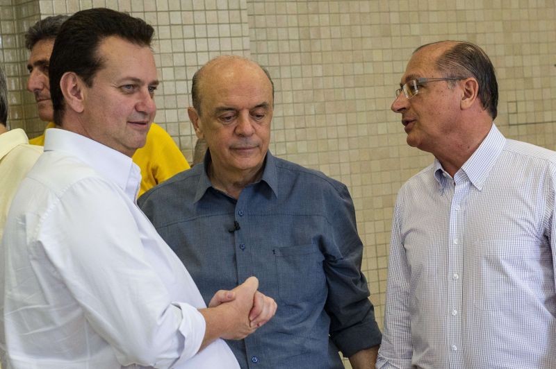 Kassab e Serra: afilhado e padrinho em lados opostos | Yasuyoshi Chiba/ AFP