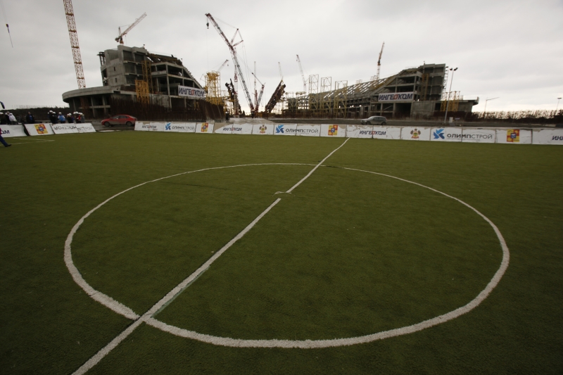 O Estádio Olímpico de Fisht, que recebeu a Olimpíada de Inverno neste ano, será um dos palcos da Rússia na Copa do Mundo | Wolfgang Rattay/ Reuters