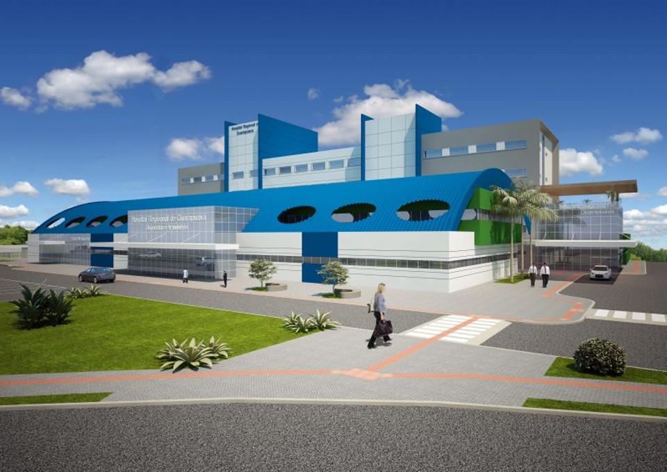 Pelo projeto, hospital terá mais de 16 mil metros quadrados | Divulgação