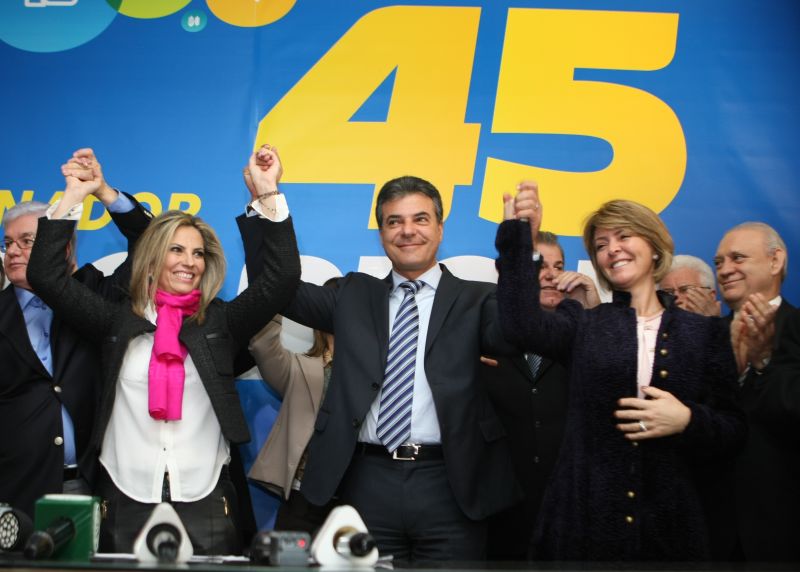 Cida Borghetti e Beto Richa oficializaram chapa para disputa do governo do Estado | Aniele Nascimento/Agência de Notícias da Gazeta do Povo