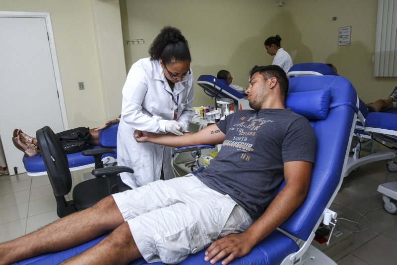 Doação é rápida, segura e não prejudica a saúde | Andre Rodrigues/ Gazeta do Povo