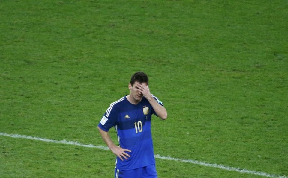 No ano do último título da Argentina, em 1986, Messi sequer era nascido | Reuters
