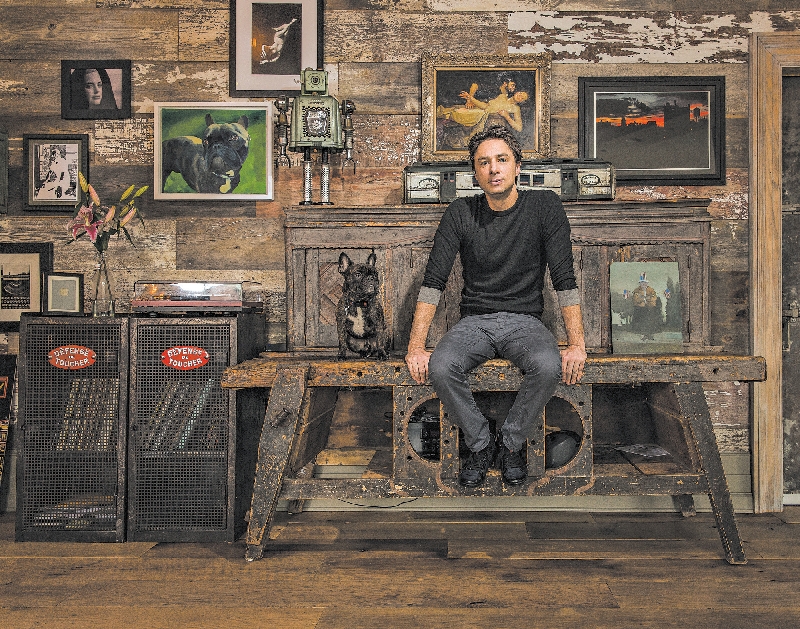 Zach Braff usou o Kickstarter para financiar um filme | Sasha Maslov PARA The New York Times