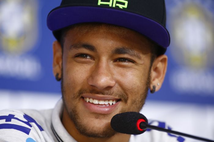 Neymar diz estar 100% para a partida contra a Colômbia | Hugo Harada/Gazeta do Povo