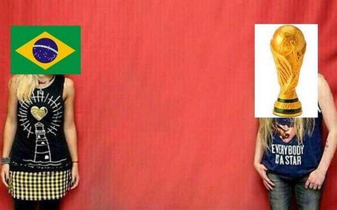 Brasil e a................................................Copa |