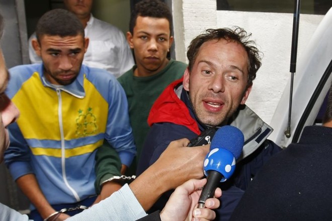 Rafael Ilha durante prisão de julho de 2008, quando passou 17 dias detido acusado de tentativa de sequestro, formação de quadrilha e usurpação de função pública | Almeida Rocha/Folhapress