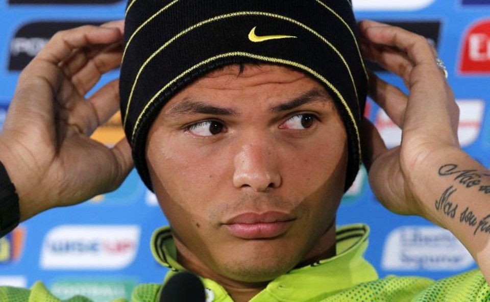 O zagueiro Thiago Silva diz que a derrota para a Alemanha foi dura | EFE / Felipe Trueba