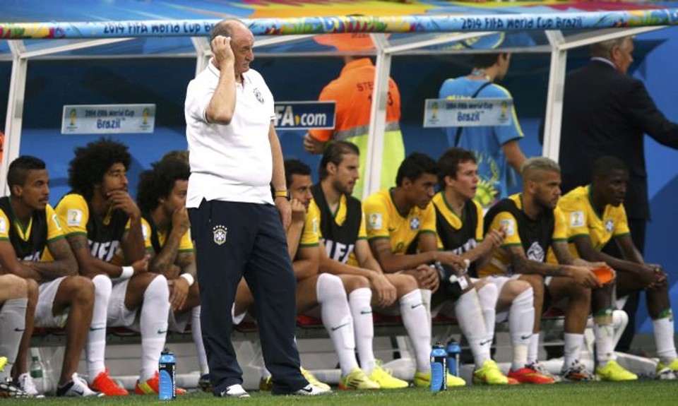 Felipão põe cargo de técnico da seleção à disposição de Marin Futuro de Felipão agora está nas mãos do presidente da CBF | Reuters