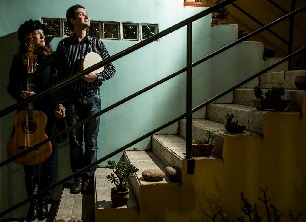 Os músicos Débora Bérgamo Pickler e Júnior Ilson Pickler conseguiram colocação na área e hoje estudam diferentes âmbitos do mundo artístico. | Marcelo Andrade / Gazeta do Povo