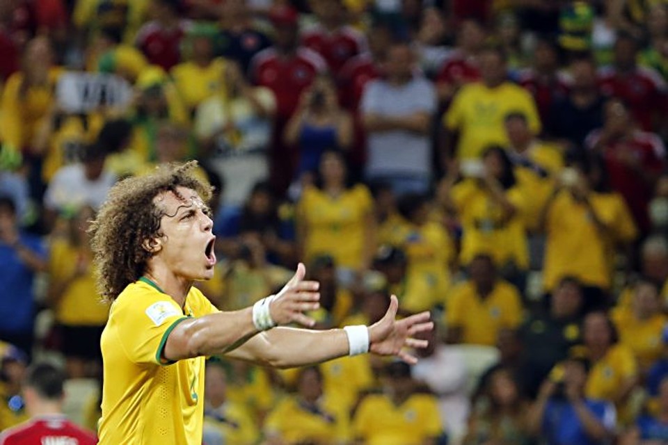 Com suspensão de Thiago Silva, David Luiz deve ser o capitão do Brasil diante da Alemanha | Albari Rosa / Gazeta do Povo
