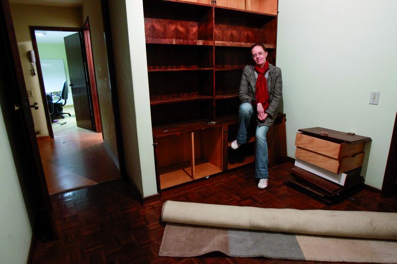 Para Ana Maria dos Santos e o marido, a boa localização estava na lista de prioridades para a escolha do apartamento antigo | Daniel Castellano/Gazeta do Povo