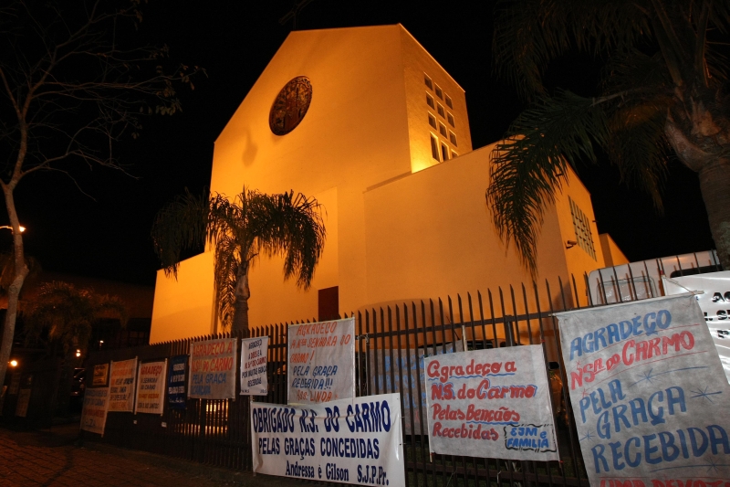 Igreja realiza novenas às quartas-feiras: centro mariano | Pedro Serapio/Arquivo Gazeta do Povo