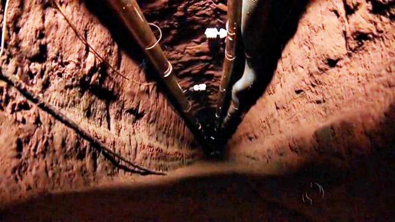 Passagem para o cofre de uma transportadora começou a ser feita há oito meses | Reprodução