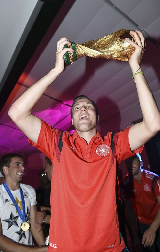 Grosskreutz na festa da Alemanha no hotel no Rio | 