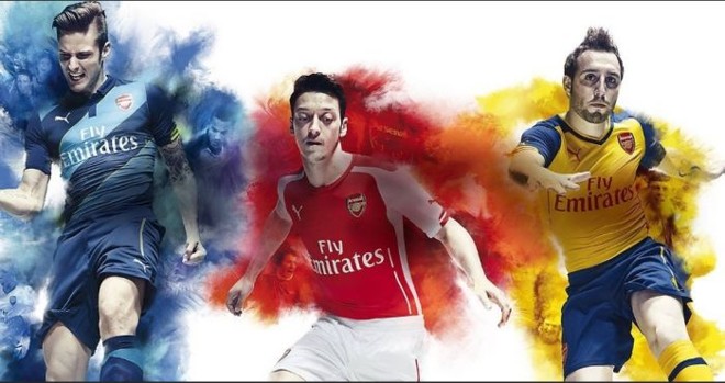 A mudança do Arsenal da Nike para a Puma é uma das principais novidades nos uniformes para a próxima temporada | 