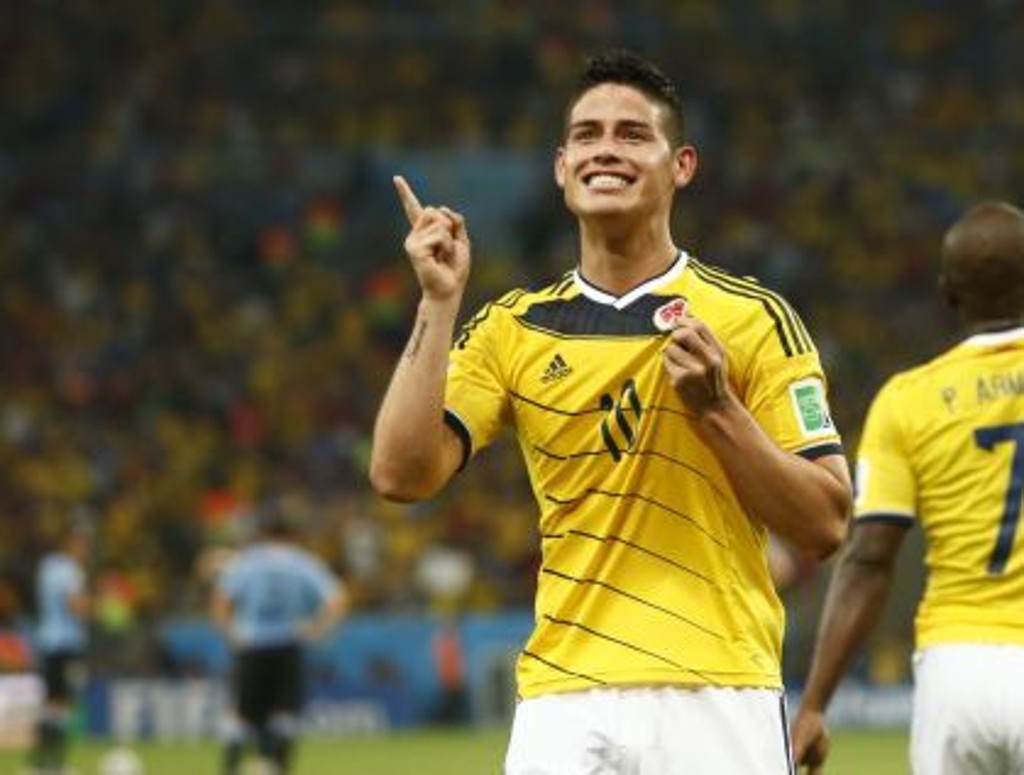 James Rodríguez, da Colômbia, foi o artilheiro da Copa do Mundo no Brasil