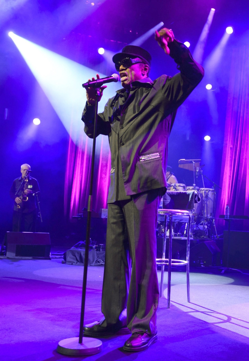 Womack no Montreux Jazz Festival em 2013: cantor desfrutou de seu próprio mito apenas no fim da vida, ao dialogar com a eletrônica sob a batuta de Damon Albarn, do Blur | Laurent Gillieron/Efe